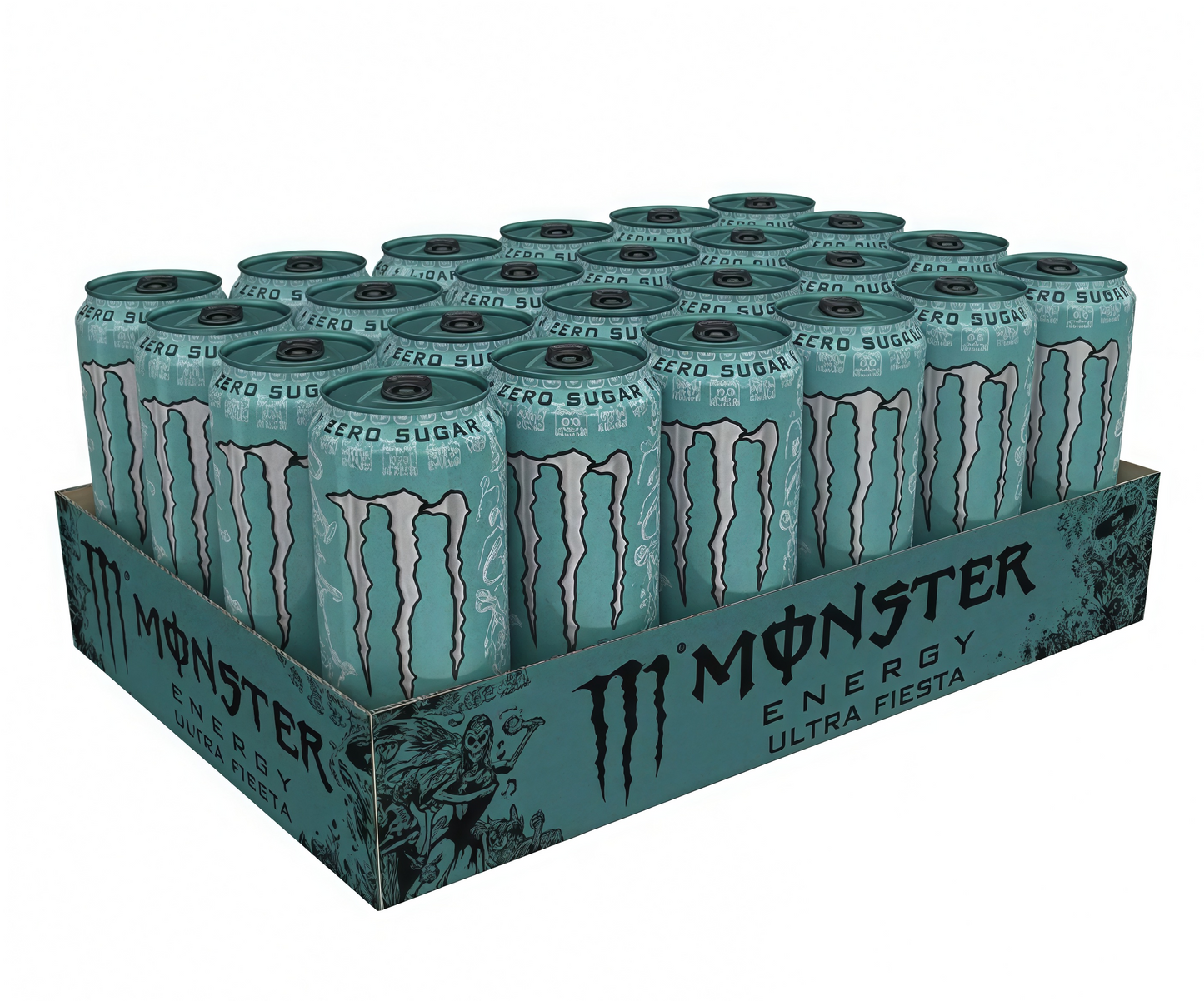 Sugar-Free Energy Drink, 16oz (15 Cans), Zero Calorie