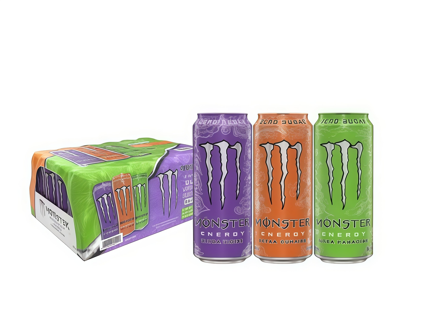 Sugar-Free Energy Drink, 16oz (15 Cans), Zero Calorie