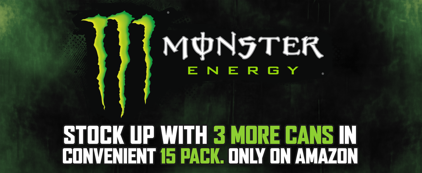 Sugar-Free Energy Drink, 16oz (15 Cans), Zero Calorie