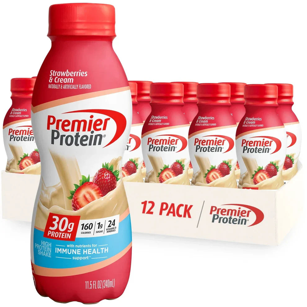 Premier Protein Shake, 30g Protein, 1g Sugar (12 Pack)
