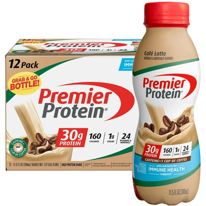 Premier Protein Shake, 30g Protein, 1g Sugar (12 Pack)