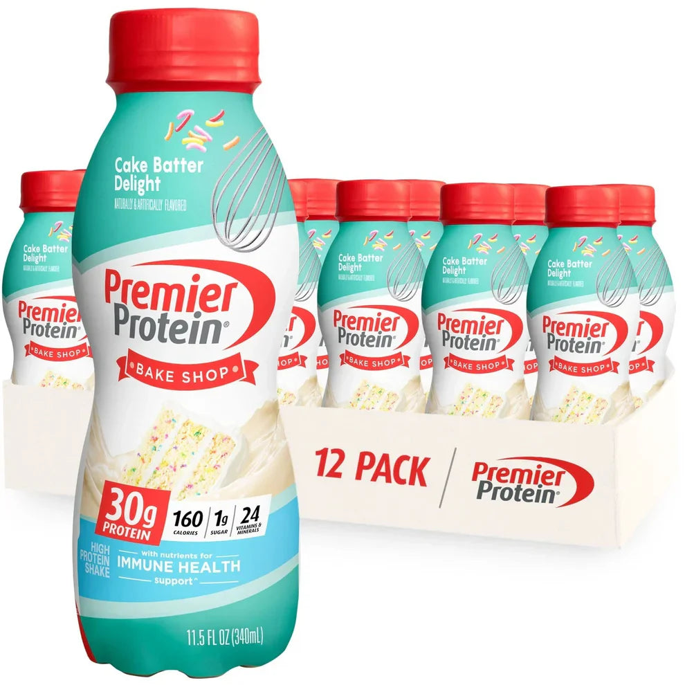 Premier Protein Shake, 30g Protein, 1g Sugar (12 Pack)