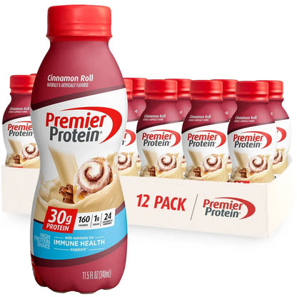 Premier Protein Shake, 30g Protein, 1g Sugar (12 Pack)