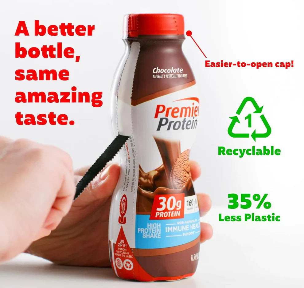Premier Protein Shake, 30g Protein, 1g Sugar (12 Pack)