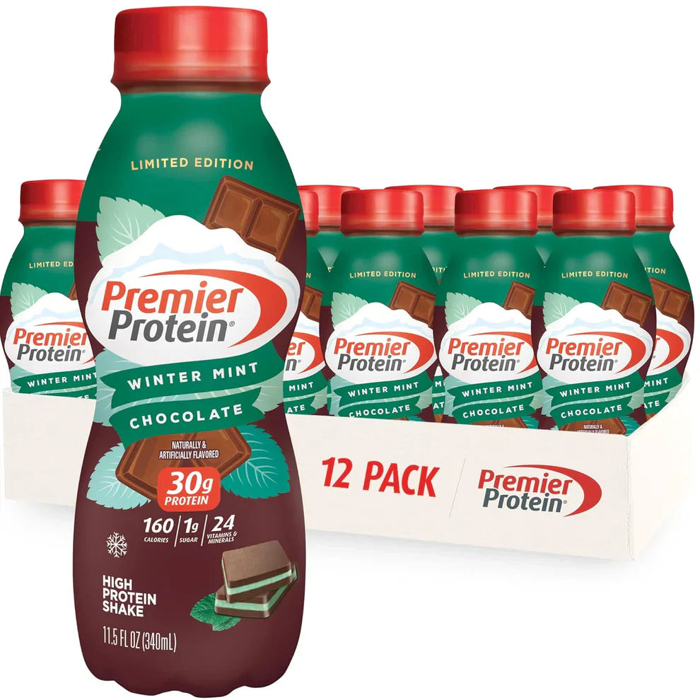 Premier Protein Shake, 30g Protein, 1g Sugar (12 Pack)