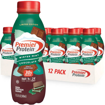 Premier Protein Shake, 30g Protein, 1g Sugar (12 Pack)